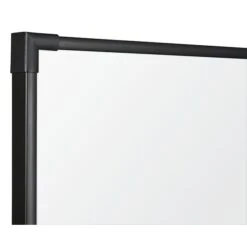 Best-Rite Ultra Trim Magnetic Dry-Erase Board, Black Frame, 6' X 4'