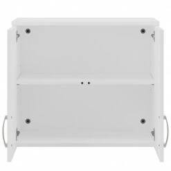 Bush Business Furniture Universal 24" Wall Cabinet With Doors And 2 Shelves, White (UNS428WH) -Prepa Furniture Shop sp150858728 s7