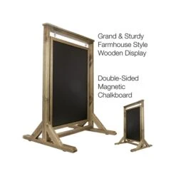 Excello Global Products Swinging Chalkboard Sidewalk Sign, Wood, 40" X 28" (EGP-HD-0090-OS) -Prepa Furniture Shop sp150961452 s7