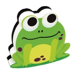 Ashley Productions® Dry Erase Magnetic Whiteboard Erasers, Frog, Pack Of 6 (ASH10021-6)