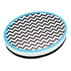 Ashley Productions® Dry Erase Magnetic Whiteboard Erasers, Chevron, Pack Of 6 (ASH10047-6)
