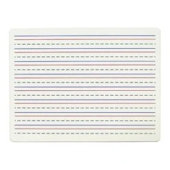 C-Line Two-Sided Dry Erase Lapboard, Lined On One Side, 12" X 8-7/8", Pack Of 6 (CLI40660-6)