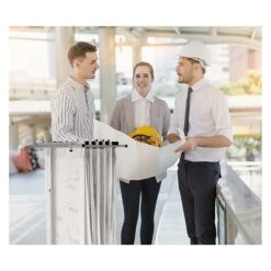 AdirOffice Steel Mobile Blueprint Storage, Vertical Plan Center With Hanging Clamps, Gray (614-6036) -Prepa Furniture Shop sp151429684 s7