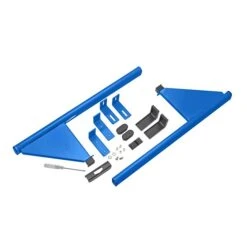 AdirOffice 18.25'' Steel Blueprint Storage Large File Cubicle Wall Rack, Blue (618-BLU)