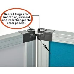 AdirOffice Double-Sided Whiteboard And Flannel Partition, 45”x32, Mobile Writing And Display Room Dividers, Blue 11 AdirOffice Double-Sided Whiteboard And Flannel Partition, 45”x32, Mobile Writing And Display Room Dividers, Blue -Prepa Furniture Shop sp151429836 s7