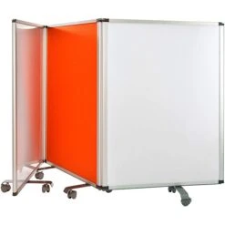 AdirOffice Double-Sided Whiteboard And Flannel Partition, 45”x32, Mobile Writing And Display Room Dividers, Red 11 AdirOffice Double-Sided Whiteboard And Flannel Partition, 45”x32, Mobile Writing And Display Room Dividers, Red -Prepa Furniture Shop sp151429865 s7
