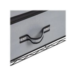 Honey-Can-Do 70" X 45" Clothes Storage Wardrobe With Drawers, Gray/Black Steel/Polyester (WRD-09199) -Prepa Furniture Shop sp162782953 s7