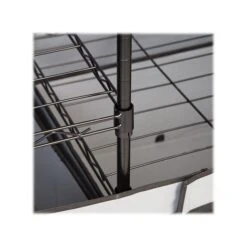 Honey-Can-Do 70" X 45" Clothes Storage Wardrobe With Drawers, Gray/Black Steel/Polyester (WRD-09199) -Prepa Furniture Shop sp162782954 s7