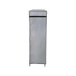 Honey-Can-Do 63" X 60" Portable Wardrobe Closet With Cover, Gray/Black Steel/Polyester (WRD-09198) -Prepa Furniture Shop sp162863033 s7