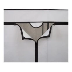 Honey-Can-Do 63" X 60" Portable Wardrobe Closet With Cover, Gray/Black Steel/Polyester (WRD-09198) -Prepa Furniture Shop sp162863034 s7