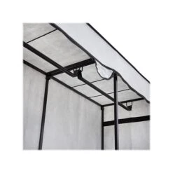 Honey-Can-Do 63" X 60" Portable Wardrobe Closet With Cover, Gray/Black Steel/Polyester (WRD-09198) -Prepa Furniture Shop sp162863036 s7