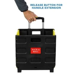 Mount-It! Rolling Utility Cart, Folding And Collapsible, 55 Lbs Capacity (MI-904) 11 Mount-It! Rolling Utility Cart, Folding And Collapsible, 55 Lbs Capacity (MI-904) -Prepa Furniture Shop sp163926862 s7