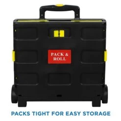 Mount-It! Rolling Utility Cart, Folding And Collapsible, 55 Lbs Capacity (MI-904) 13 Mount-It! Rolling Utility Cart, Folding And Collapsible, 55 Lbs Capacity (MI-904) -Prepa Furniture Shop sp163926864 s7