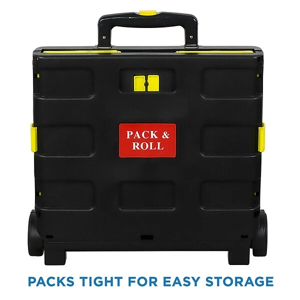 Mount-It! Rolling Utility Cart, Folding And Collapsible, 55 Lbs Capacity (MI-904) 6 Mount-It! Rolling Utility Cart, Folding And Collapsible, 55 Lbs Capacity (MI-904) - Image 6