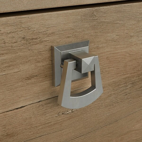 Bush Furniture Salinas 29.96" Accent Storage Cabinet With 3 Shelves, Reclaimed Pine (SAS147RCP-03) 4 Bush Furniture Salinas 29.96" Accent Storage Cabinet With 3 Shelves, Reclaimed Pine (SAS147RCP-03) - Image 4