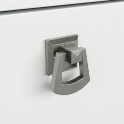 Bush Furniture Salinas 68.11" Storage Set With Hall Tree, Shoe Bench, Cabinet, 5 Shelves, Shiplap Gray/Pure White (SAL008G2W) -Prepa Furniture Shop sp164750911 s7