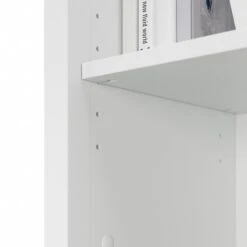 Bush Furniture Salinas 62.95" Storage Cabinet With 5 Shelves, Pure White (SAS332G2W-03) -Prepa Furniture Shop sp164752135 s7