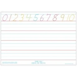 Ashley Productions® Smart Poly™ Learning Mat Cursive Tracing, Double-Sided, 12" X 17" (ASH95013)