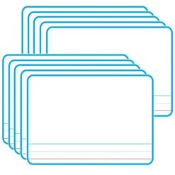 Ashley Productions® Smart Poly® PosterMat Pals® Space Savers Story Board, 13" X 9.5", Pack Of 10 (ASH97024)