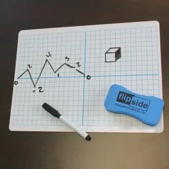 Flipside Products Magnetic Dry Erase Learning Mat, XY Axis/Plain, Two-Sided, 9" X 12", Pack Of 12 (FLP11002) -Prepa Furniture Shop sp167908616 s7