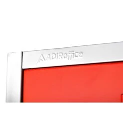 AdirOffice 72" D 4-Compartment Steel Tier Key Lock Red Storage Locker (629-204-RED) -Prepa Furniture Shop sp167909614 s7