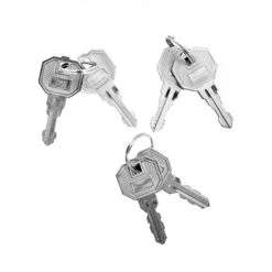 AdirOffice 72" D 4-Compartment Steel Tier Key Lock Red Storage Locker (629-204-RED) -Prepa Furniture Shop sp167909674 s7