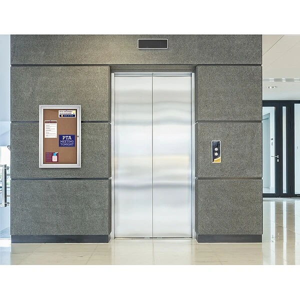 AdirOffice Cork Bulletin Board, Silver Frame, 3' X 2' (504-01-SC) 7 AdirOffice Cork Bulletin Board, Silver Frame, 3' X 2' (504-01-SC) - Image 7