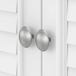 Bush Furniture Fairview 30.71" Small Storage Cabinet With 3 Shelves, Shiplap Gray/Pure White (WC53696-03) 10 Bush Furniture Fairview 30.71" Small Storage Cabinet With 3 Shelves, Shiplap Gray/Pure White (WC53696-03) -Prepa Furniture Shop sp168353581 s7