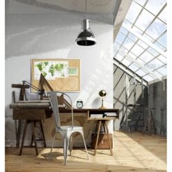 Ghent 4' H X 4' W Natural Cork Bulletin Board With Aluminum Frame (AK44) -Prepa Furniture Shop sp17740504 s7