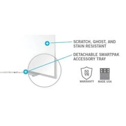 Ghent 4'H X 4'W Magnetic Porcelain Whiteboard With Aluminum Frame (M1-44-4) 8 Ghent 4'H X 4'W Magnetic Porcelain Whiteboard With Aluminum Frame (M1-44-4) -Prepa Furniture Shop sp17741376 s7