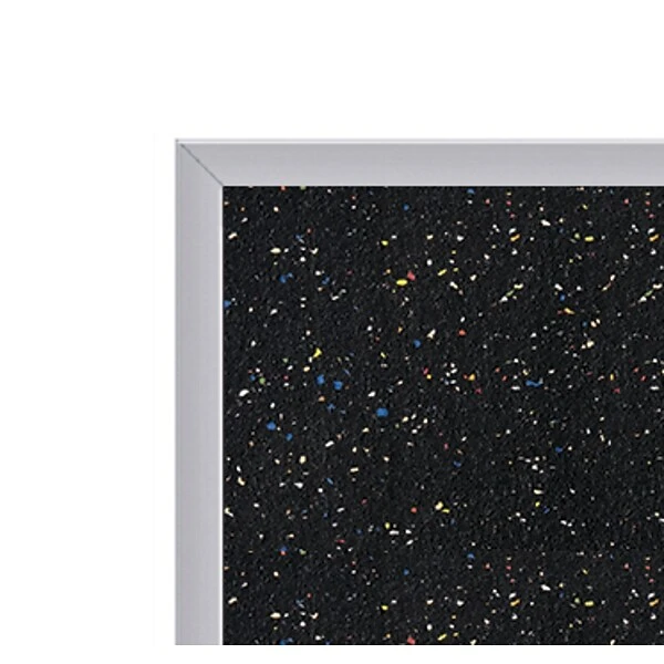 Ghent 4' H X 8' W Recycled Bulletin Board With Aluminum Frame, Confetti (ATR48-CF) 2 Ghent 4' H X 8' W Recycled Bulletin Board With Aluminum Frame, Confetti (ATR48-CF) - Image 2