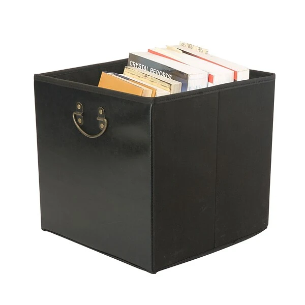 Simplify Collapsible Storage Cube, Black (25480-BLACK) 1 Simplify Collapsible Storage Cube, Black (25480-BLACK)