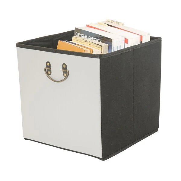 Simplify Collapsible Storage Cube, Grey (25480-Grey) 1 Simplify Collapsible Storage Cube, Grey (25480-Grey)