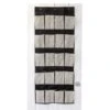 Closet Candie 20 Pocket Shoe Organizer, Geo Natural (M-77822)