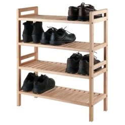 Winsome Trading Inc. Mercury 2-Piece Stackable Shoe Rack Set (81429) -Prepa Furniture Shop sp20864847 s7