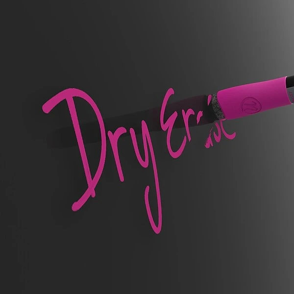 U Brands Glass Dry Erase Board, 70" X 47", Black Surface, Frameless (173U00-01) 2 U Brands Glass Dry Erase Board, 70" X 47", Black Surface, Frameless (173U00-01) - Image 2