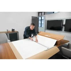 Post-it® Super Sticky Dry Erase Surface, 50' X 4' (DEF50x4)