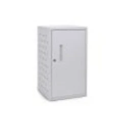 Luxor 16 Tablet Vertical Wall/ Desk Charging Box, Gray (LLTMWV16-G)