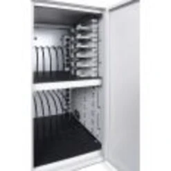 Luxor 12 Tablet Vertical Wall Charging Box, Gray (LLTMWV12-G)