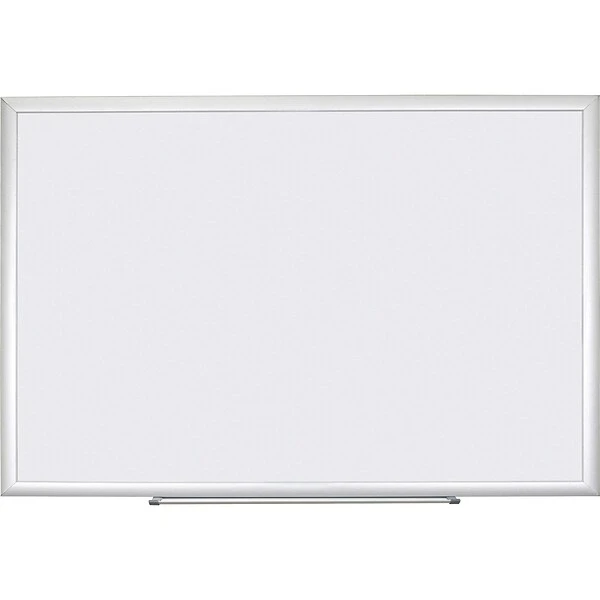 U Brands Basics Melamine Dry-Erase Whiteboard, Aluminum Frame, 6' X 4' (033U00-01) 1 U Brands Basics Melamine Dry-Erase Whiteboard, Aluminum Frame, 6' X 4' (033U00-01)