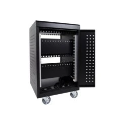 Luxor Lockable 30-Unit Laptop Storage Cabinet, Black Steel (LLTM30-B) -Prepa Furniture Shop sp40286510 s7
