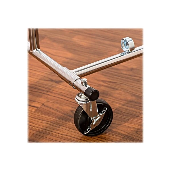 Honey-Can-Do 66.5" X 74.5" Garment Rack, Chrome Steel (GAR-01304) 4 Honey-Can-Do 66.5" X 74.5" Garment Rack, Chrome Steel (GAR-01304) - Image 4