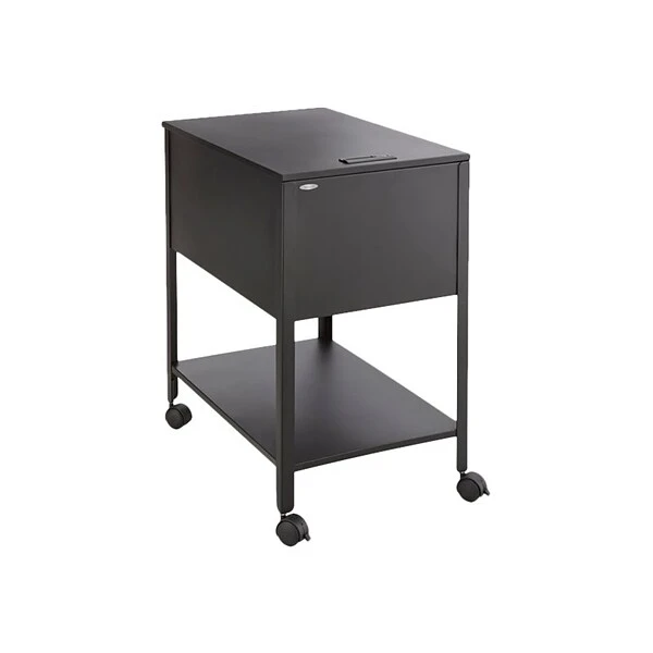 Safco Extra Deep Metal Mobile File Cart With Lockable Wheels, Black (5363BL) 1 Safco Extra Deep Metal Mobile File Cart With Lockable Wheels, Black (5363BL)