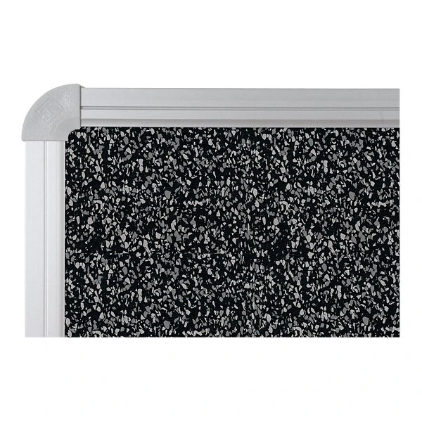 Balt Presidential Trim Rubber-Tak Bulletin Board, Silver Frame, 6' X 4' (321PG) 3 Balt Presidential Trim Rubber-Tak Bulletin Board, Silver Frame, 6' X 4' (321PG) - Image 3