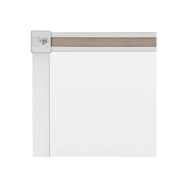 MooreCo Porcelain Dry-Erase Whiteboard, Anodized Aluminum Frame, 3' X 4' (202AC) 5 MooreCo Porcelain Dry-Erase Whiteboard, Anodized Aluminum Frame, 3' X 4' (202AC) - Image 5