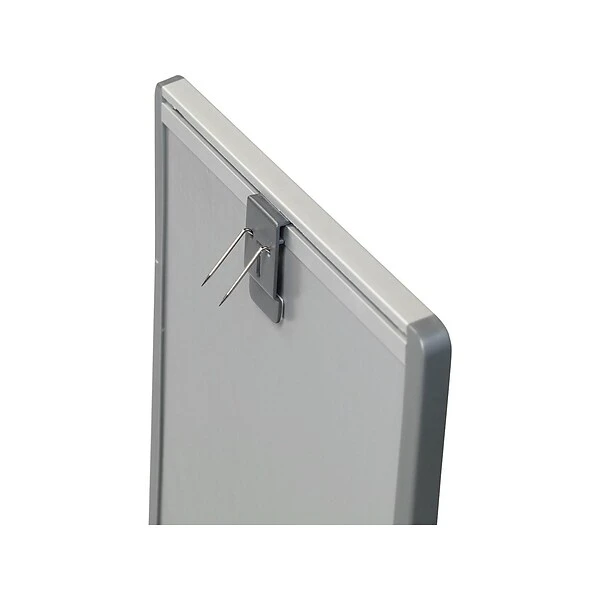 Quartet Arc Cubicle Cork Bulletin Board, Aluminum Frame, 14"H X 24"W (ARCB2414) 3 Quartet Arc Cubicle Cork Bulletin Board, Aluminum Frame, 14"H X 24"W (ARCB2414) - Image 3