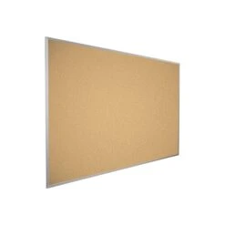 Best-Rite VT Logic Cork Bulletin Board, Aluminum Frame, 8' X 4' (E301AH)
