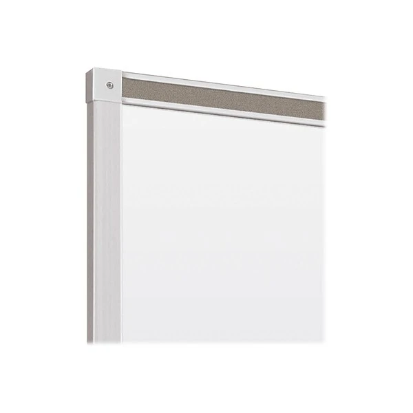 Best-Rite Deluxe Porcelain Dry-Erase Whiteboard, Anodized Aluminum Frame, 4' X 4' (202AD-25) 2 Best-Rite Deluxe Porcelain Dry-Erase Whiteboard, Anodized Aluminum Frame, 4' X 4' (202AD-25) - Image 2