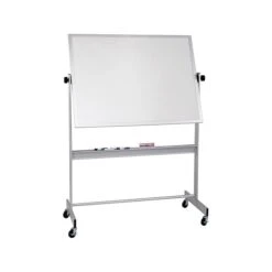 Best-Rite Deluxe Cork & Dry Erase Whiteboard, Anodized Aluminum Frame, 5' X 4' (668AF-DC)