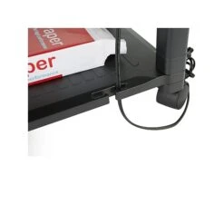 Mind Reader Anchor Collection 2-Shelf Plastic/Poly Mobile Utility Cart With Swivel Wheels, Black (PRCARTSM-BLK) -Prepa Furniture Shop sp42717624 s7